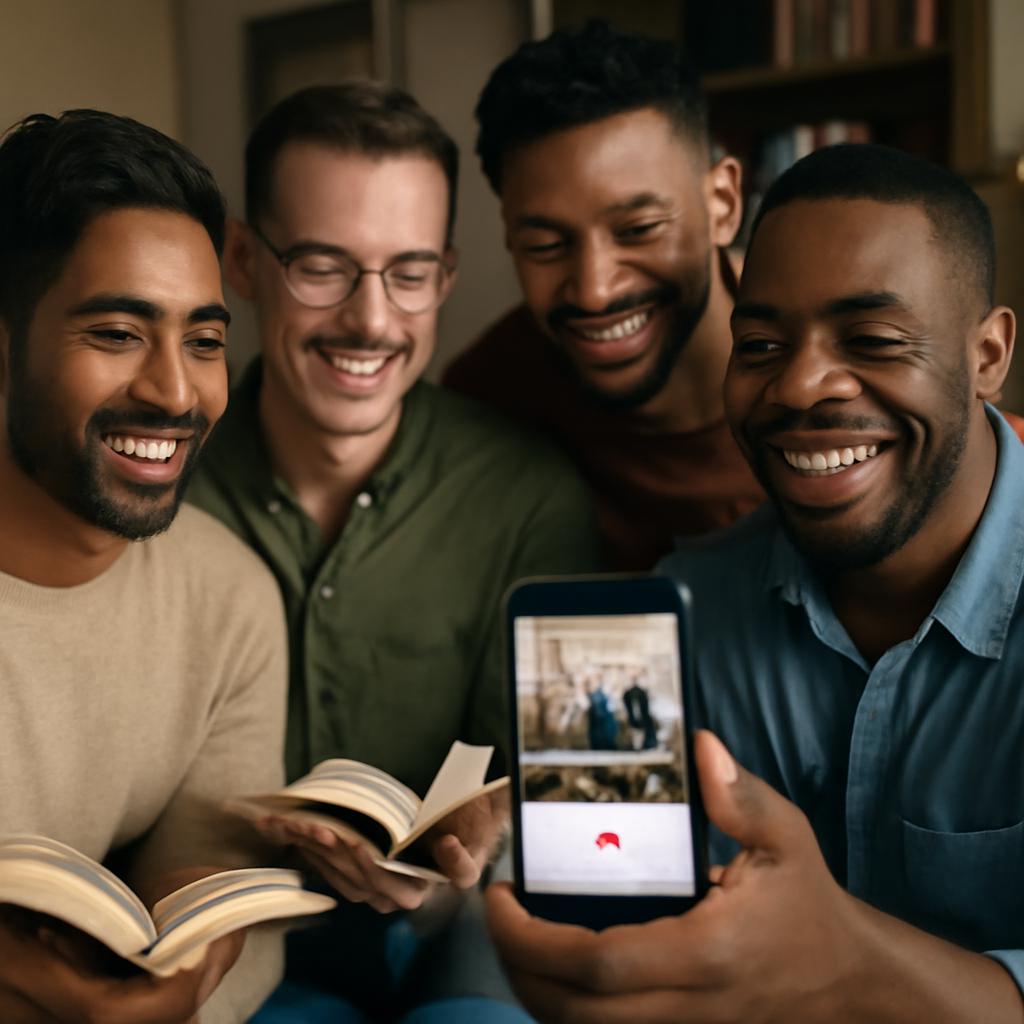 aplicativo amizade para grupos de leitura coletiva