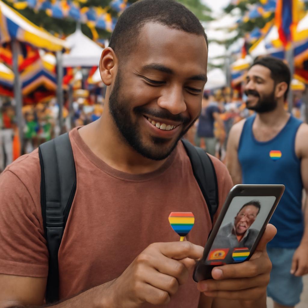 aplicativo amizade para participantes de feiras culturais