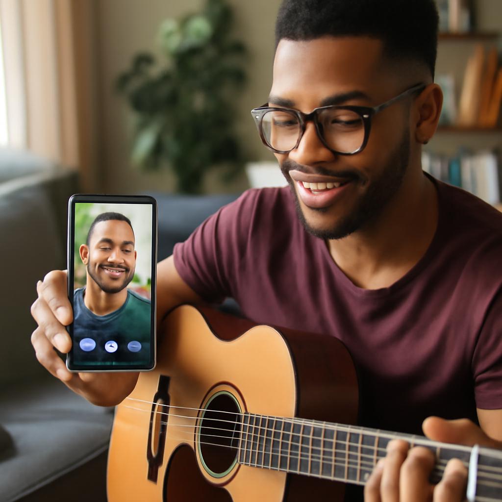 aplicativo amizade para músicos autodidatas