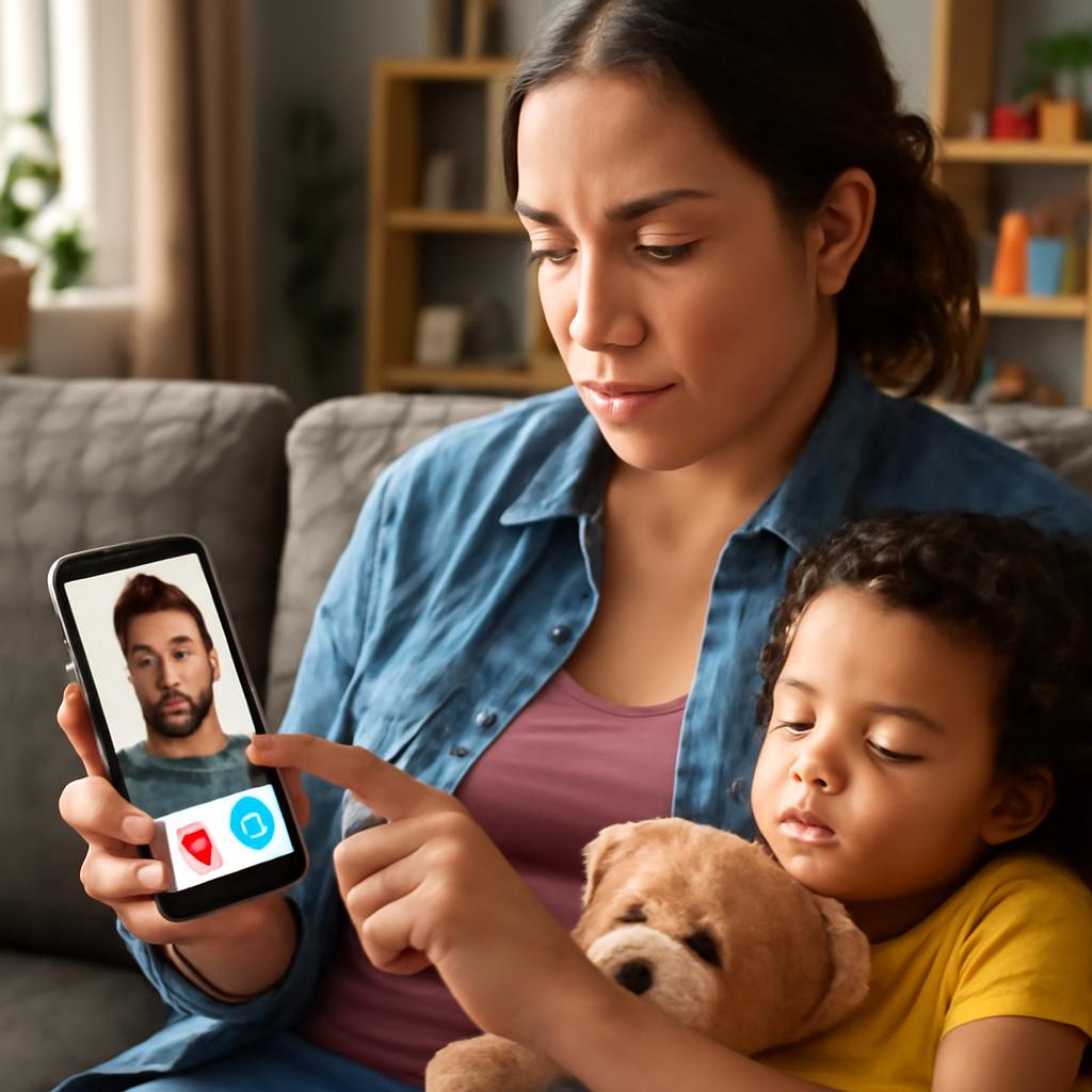 aplicativo namoro para mães solo
