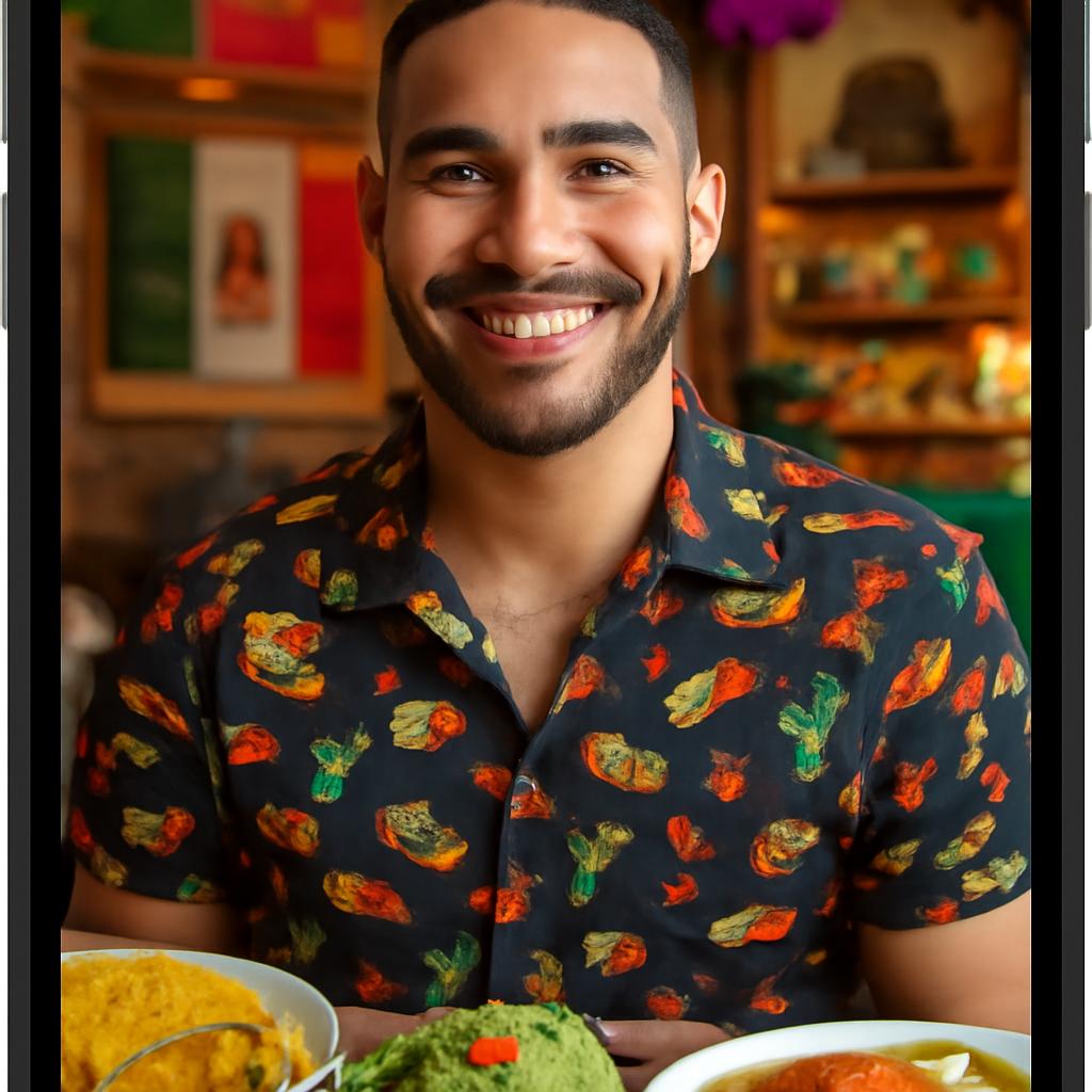 aplicativo amizade para quem gosta de comida mexicana