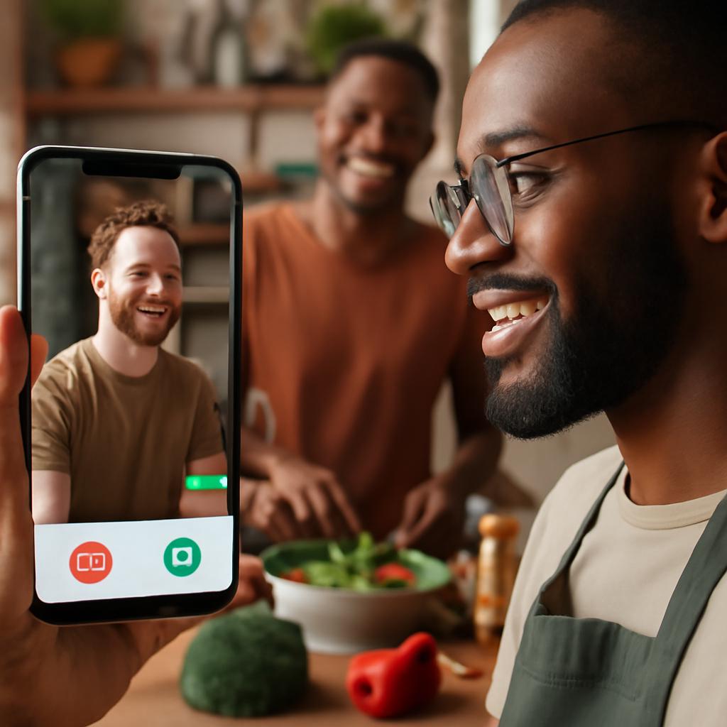 aplicativo amizade para cozinheiros veganos
