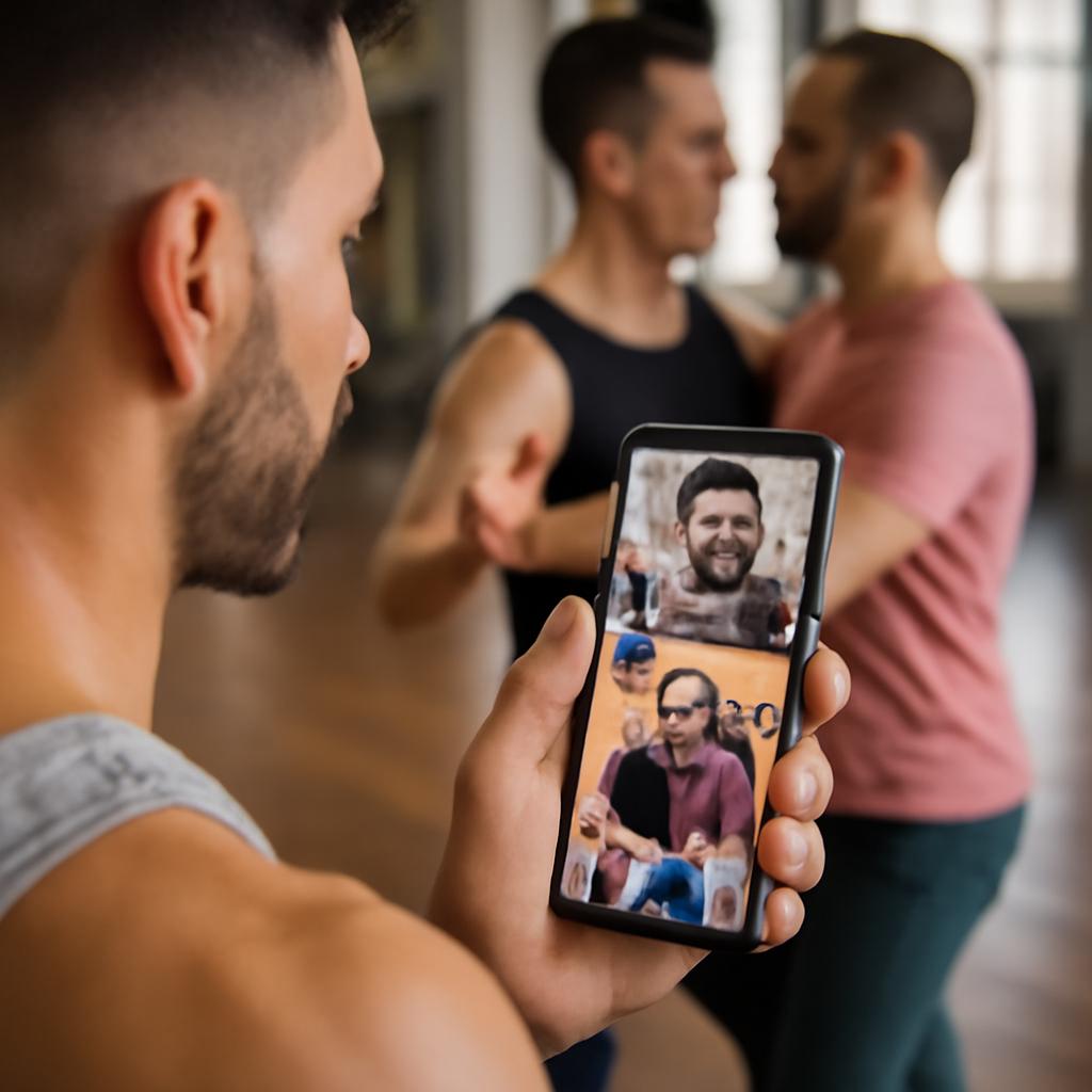 aplicativo amizade para praticantes de dança