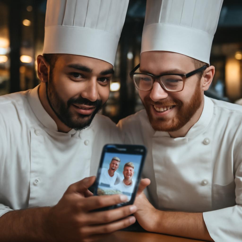 app para amizade entre chefs profissionais