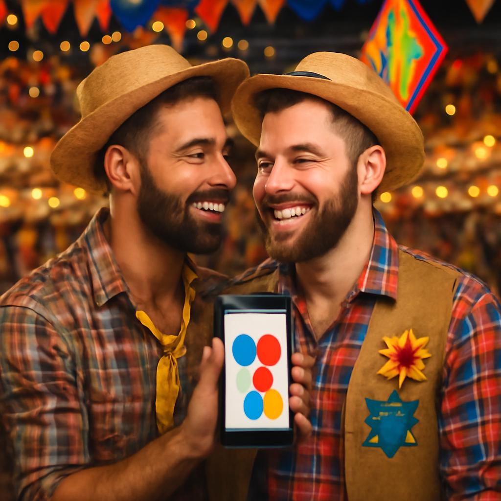 app amizade para amantes de festa junina