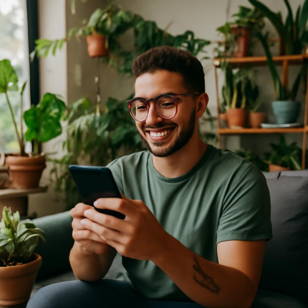 apps de amizade para colecionadores de plantas