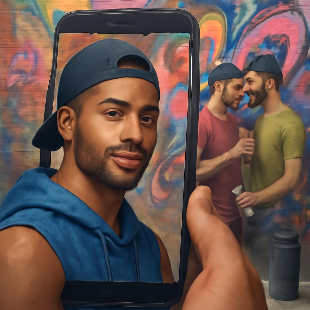 app amizade para fãs de grafite