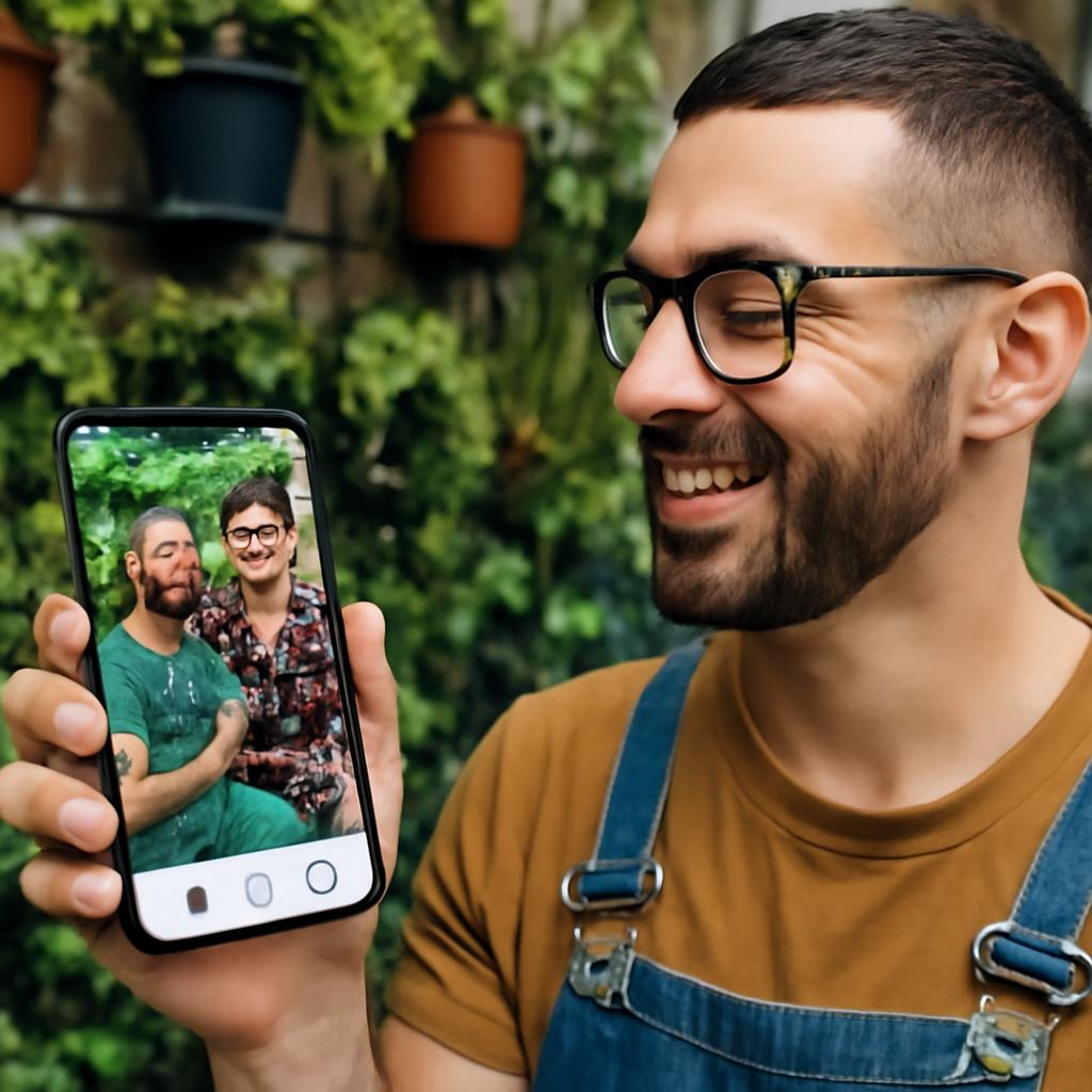 aplicativo amizade para amantes de jardinagem vertical
