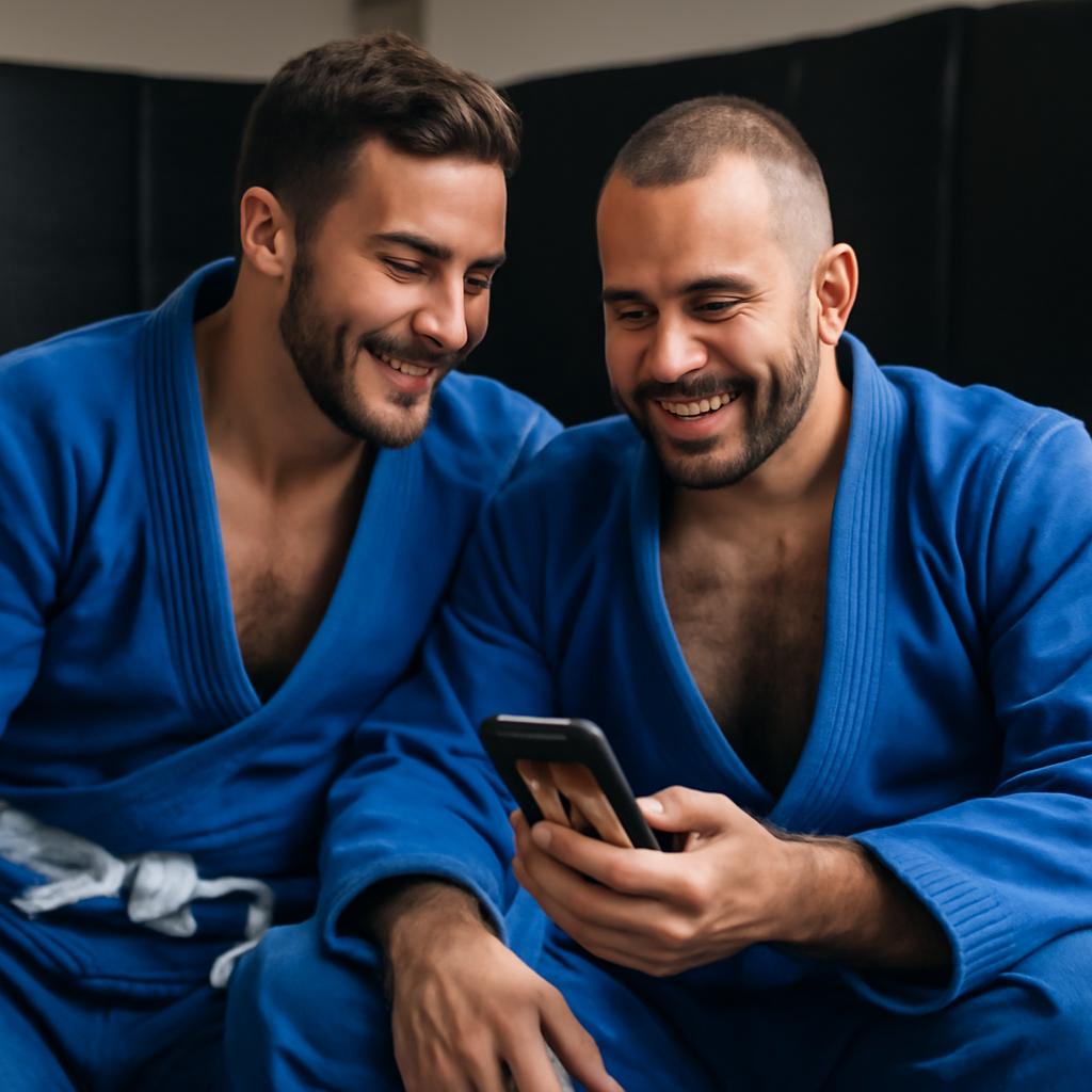 apps para amizade entre praticantes de jiu-jitsu