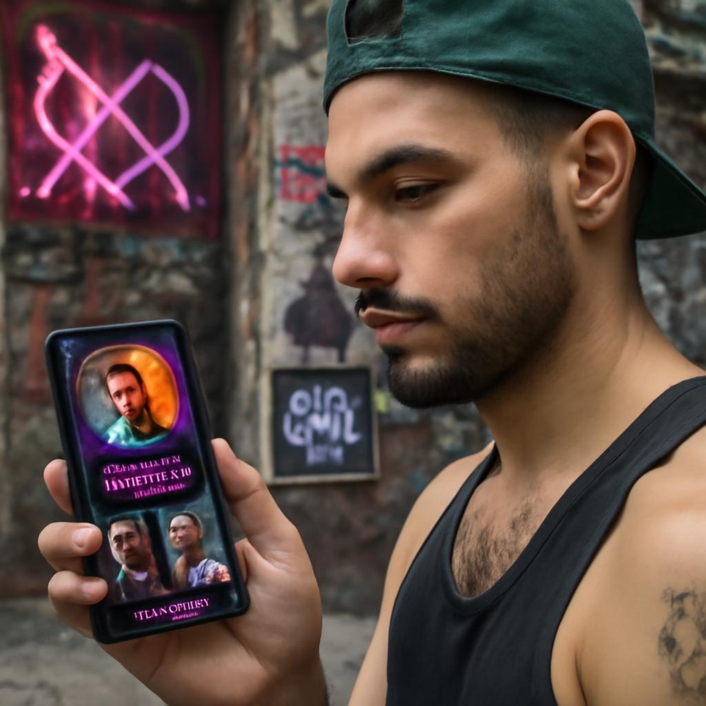 aplicativo amizade para fãs de cultura underground