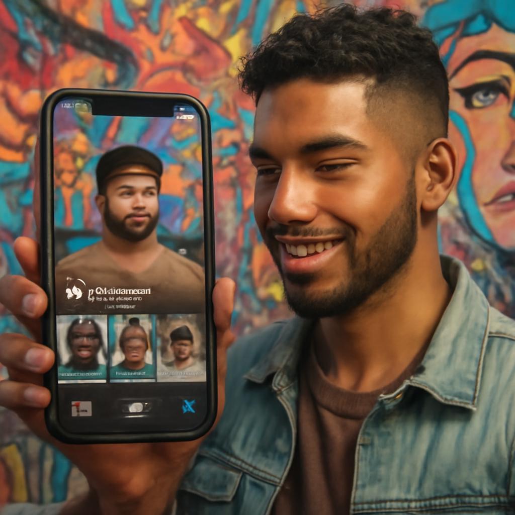 app amizade para fãs de arte de rua