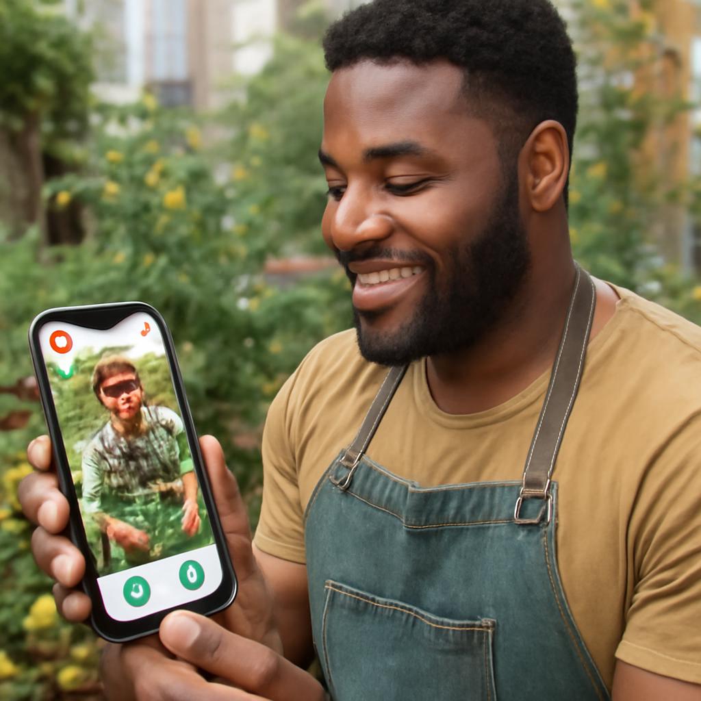 app amizade para jardineiros urbanos