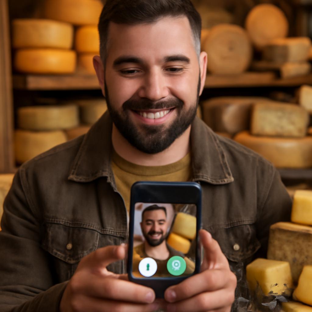 aplicativo amizade para apreciadores de queijos artesanais