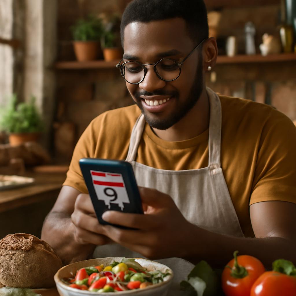 app amizade para entusiastas de slow food