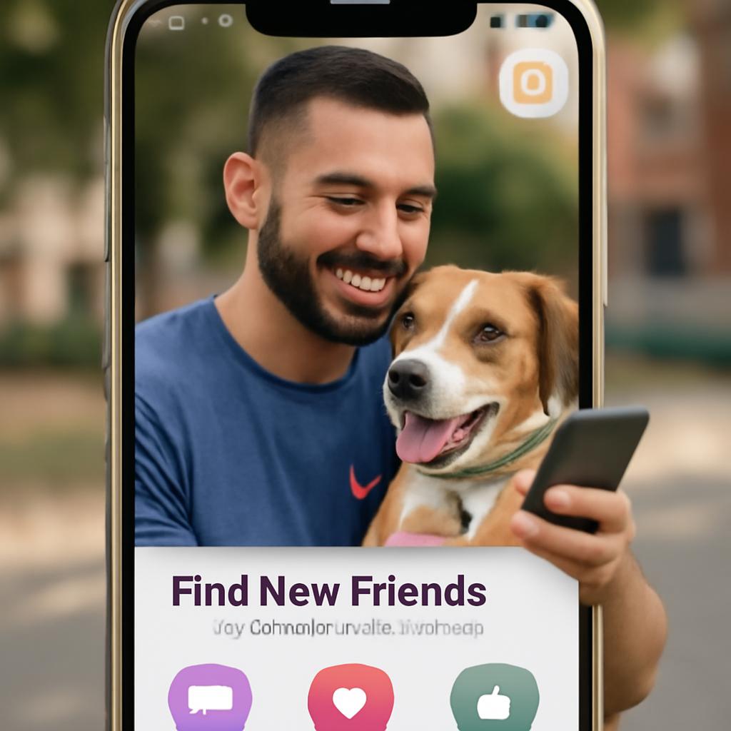 app amizade para voluntários de proteção animal