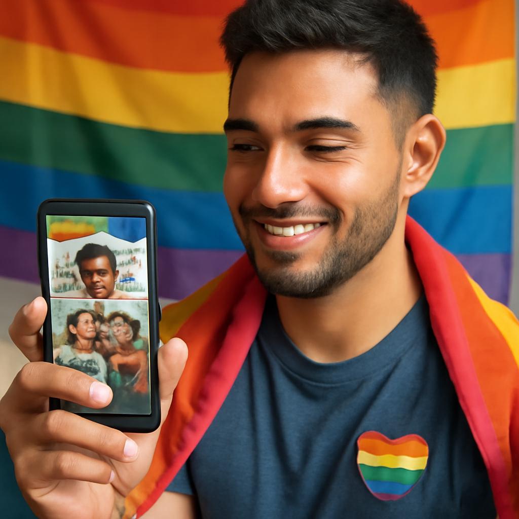 aplicativo amizade para defensores de causas LGBTQIA+