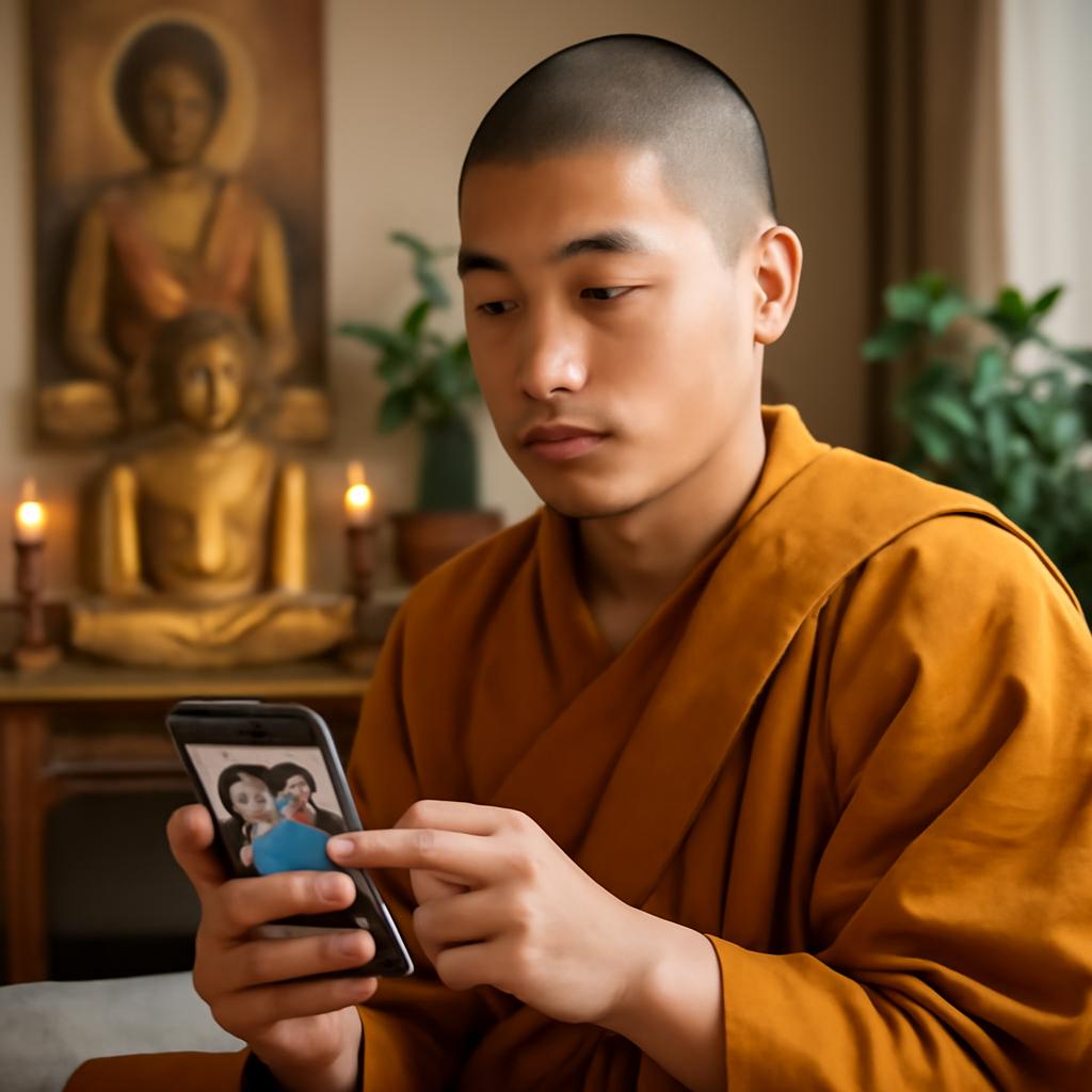 app amizade para praticantes de meditação budista