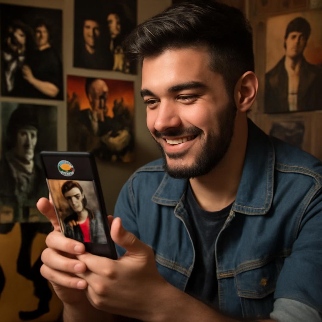 aplicativo amizade para amantes de rock nacional