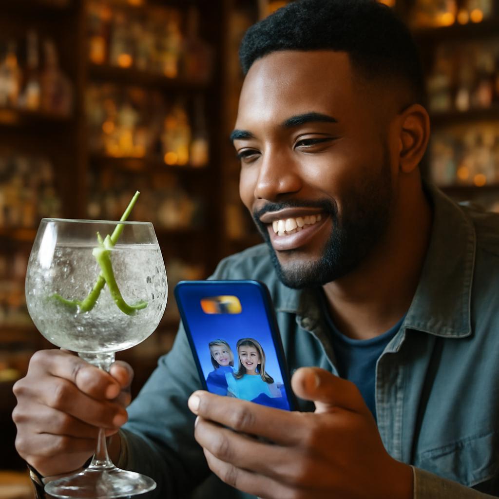 aplicativo amizade para apreciadores de gin tônica