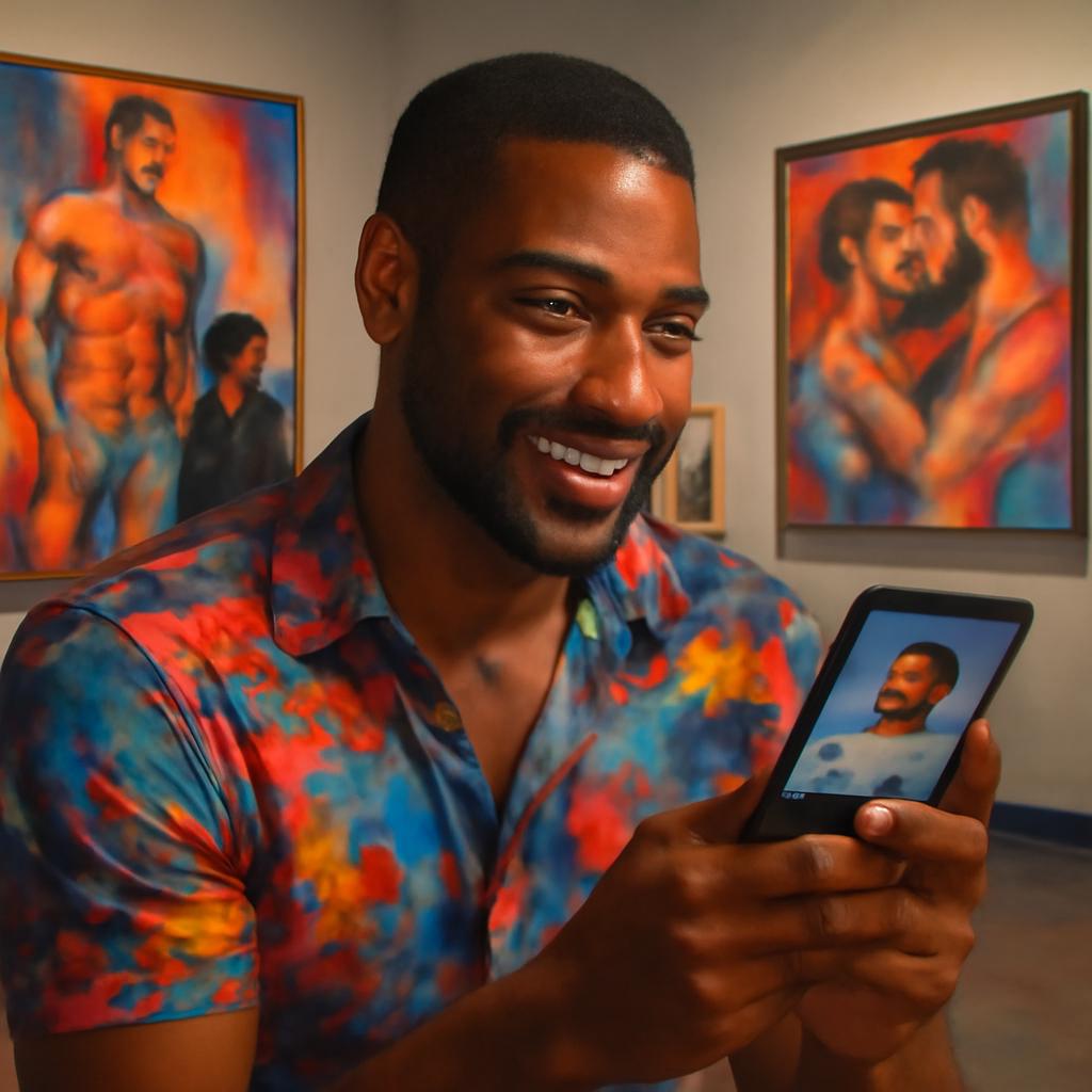 aplicativo amizade para apreciadores de arte contemporânea