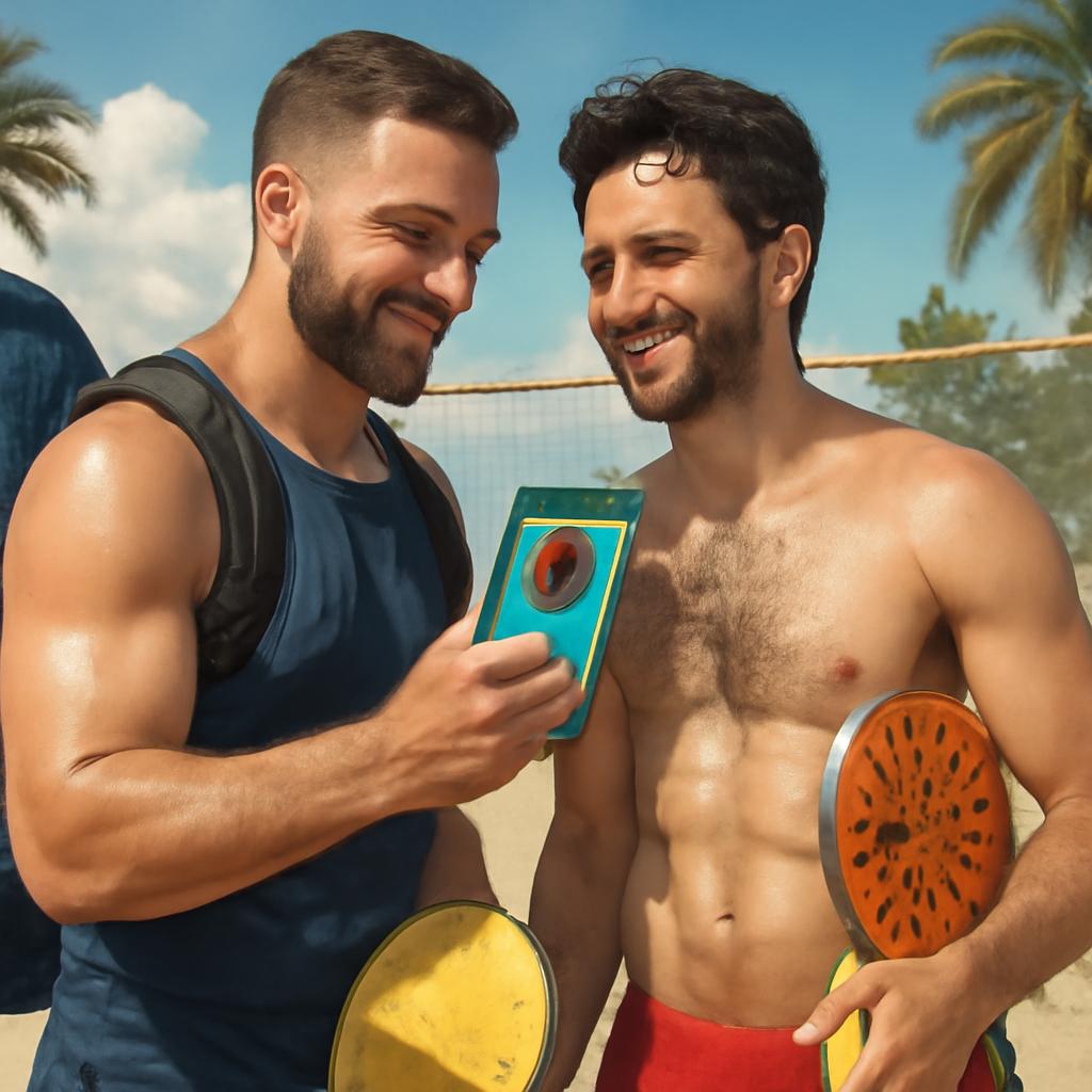 app amizade para praticantes de beach tennis