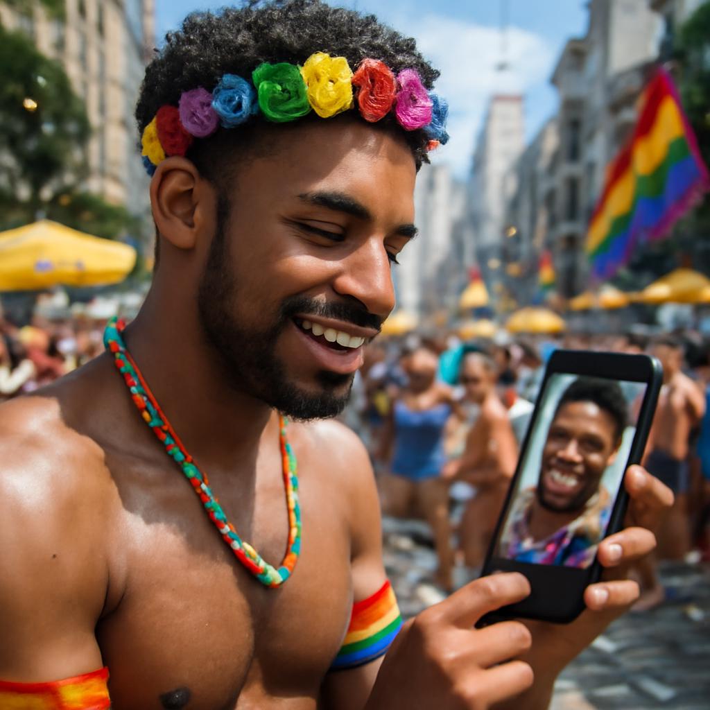 app amizade para apaixonados por carnaval de rua