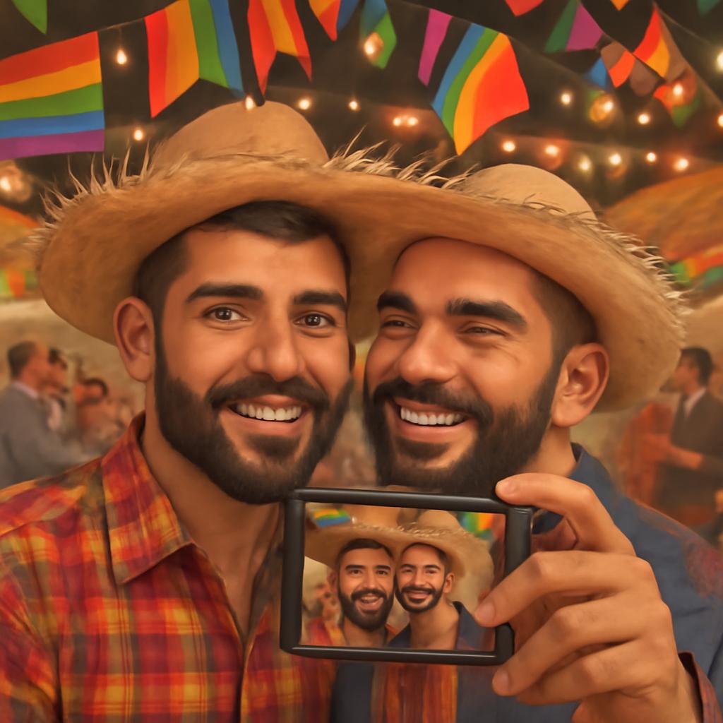 app amizade para amantes de festas juninas