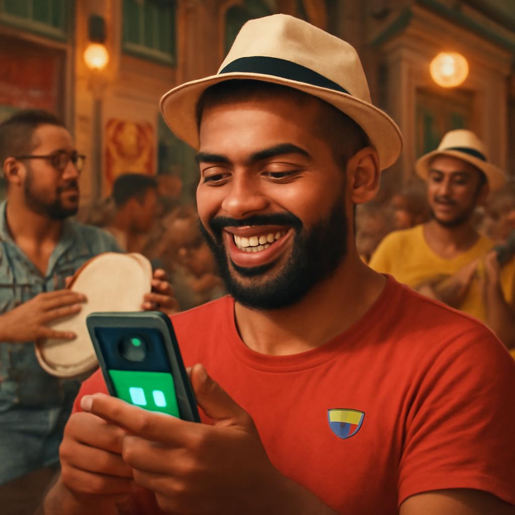 app amizade para fãs de samba de raiz