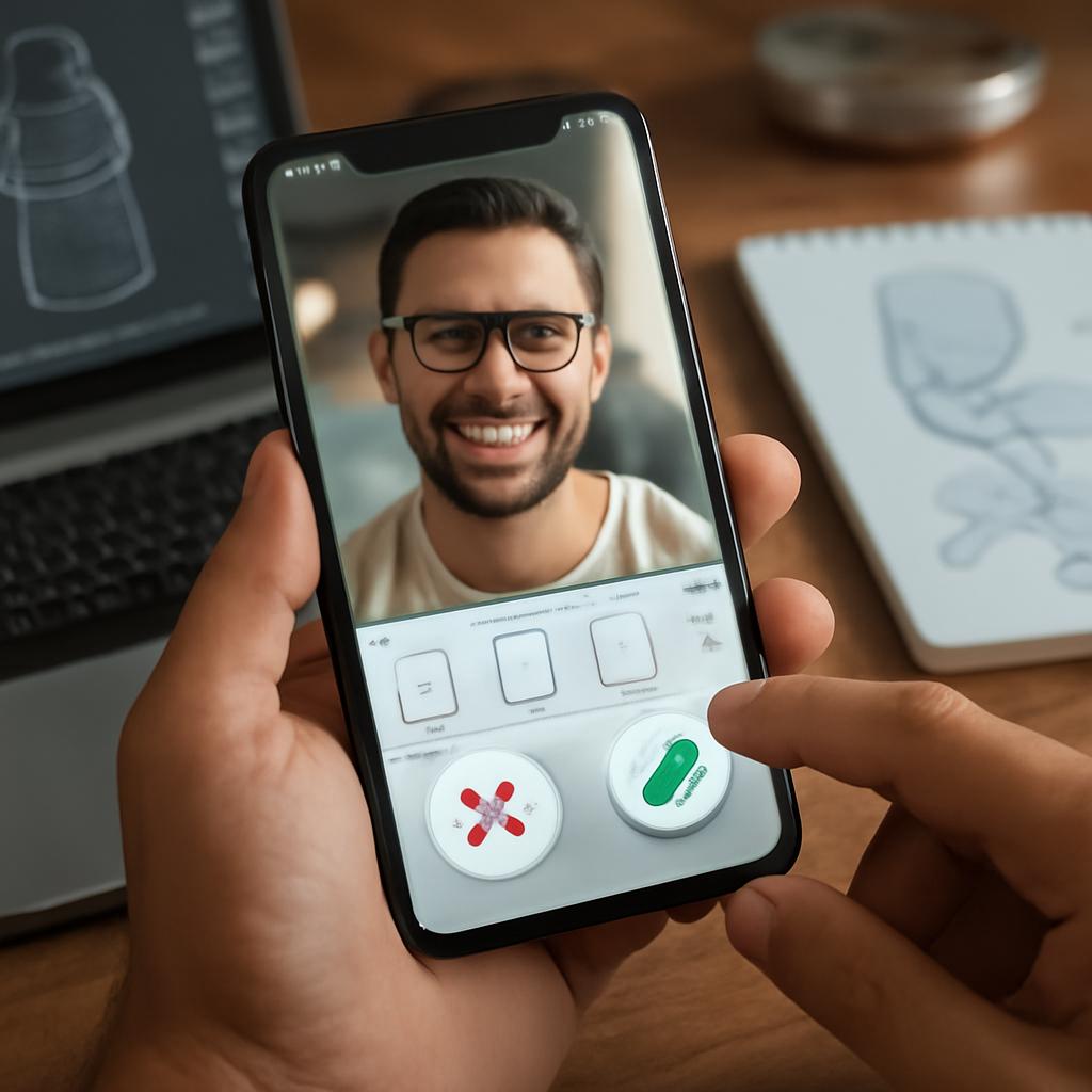 aplicativo amizade para designers de produto