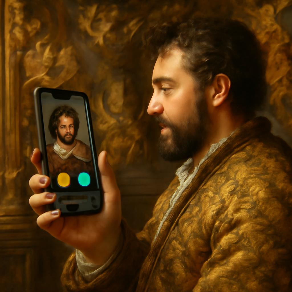 aplicativo amizade para apreciadores de arte barroca