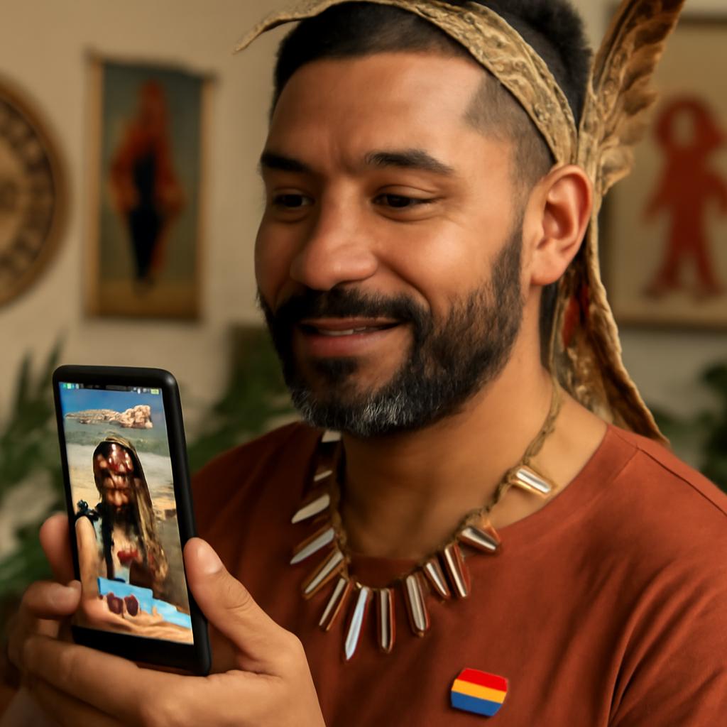 app amizade para defensores de causas indígenas