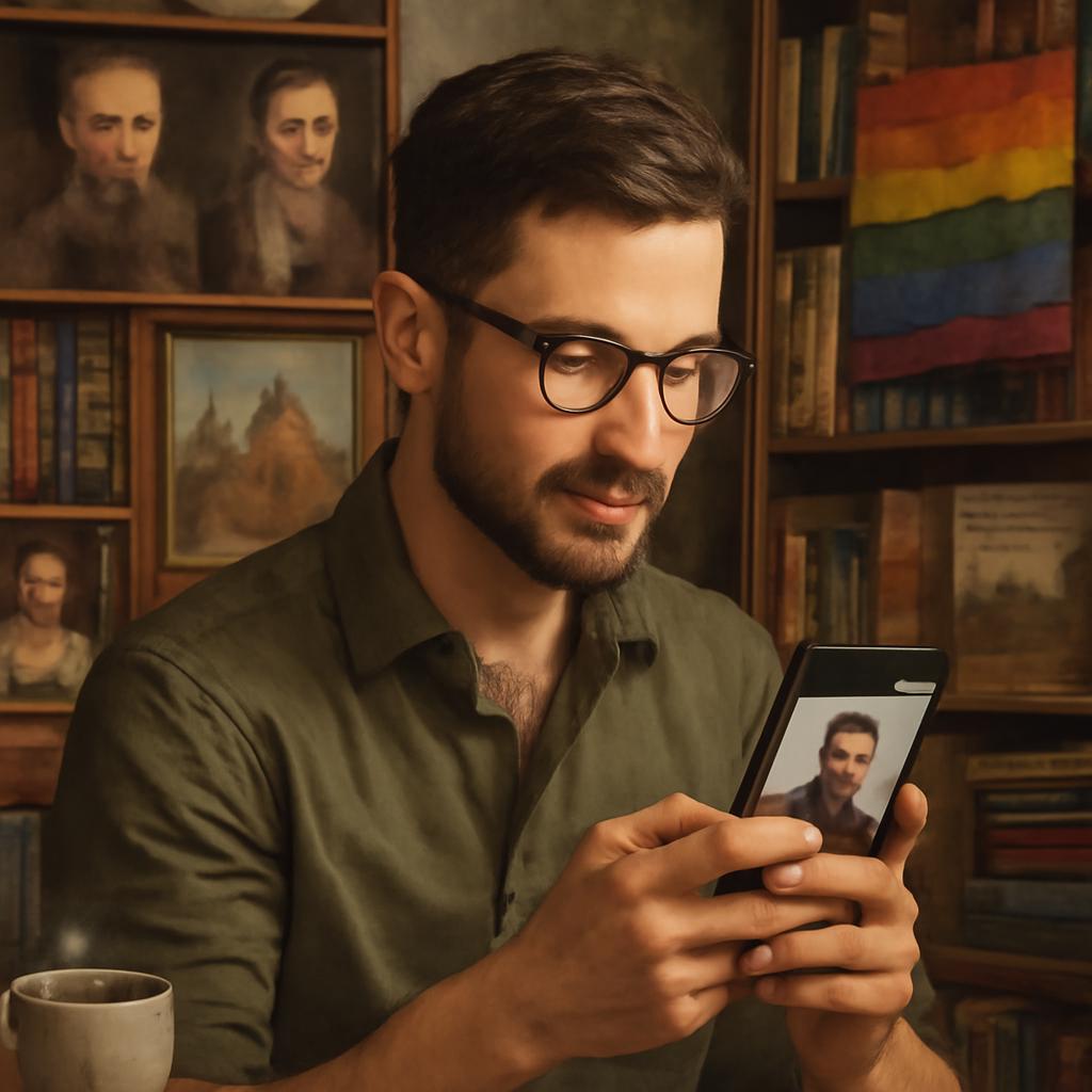 app amizade para amantes de literatura russa