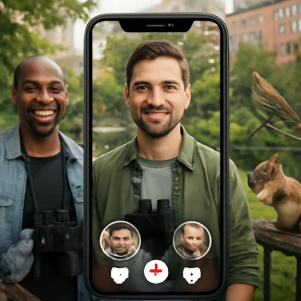 app amizade para observadores de fauna urbana