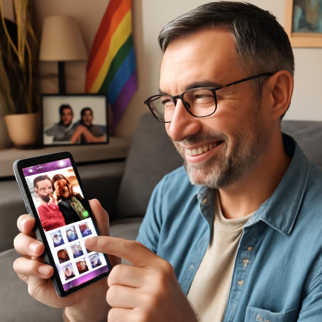 app amizade para pais e mães LGBT