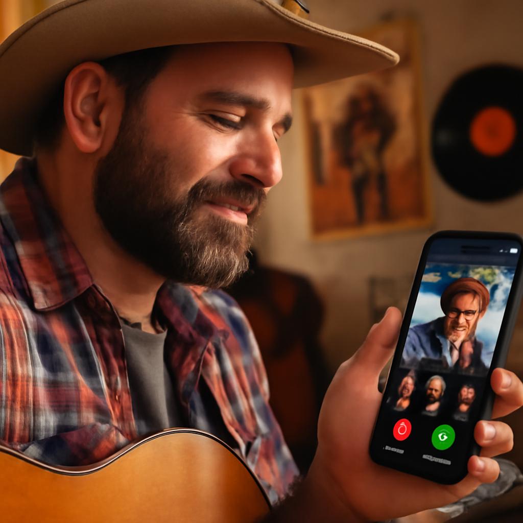 app amizade para admiradores de música de raiz