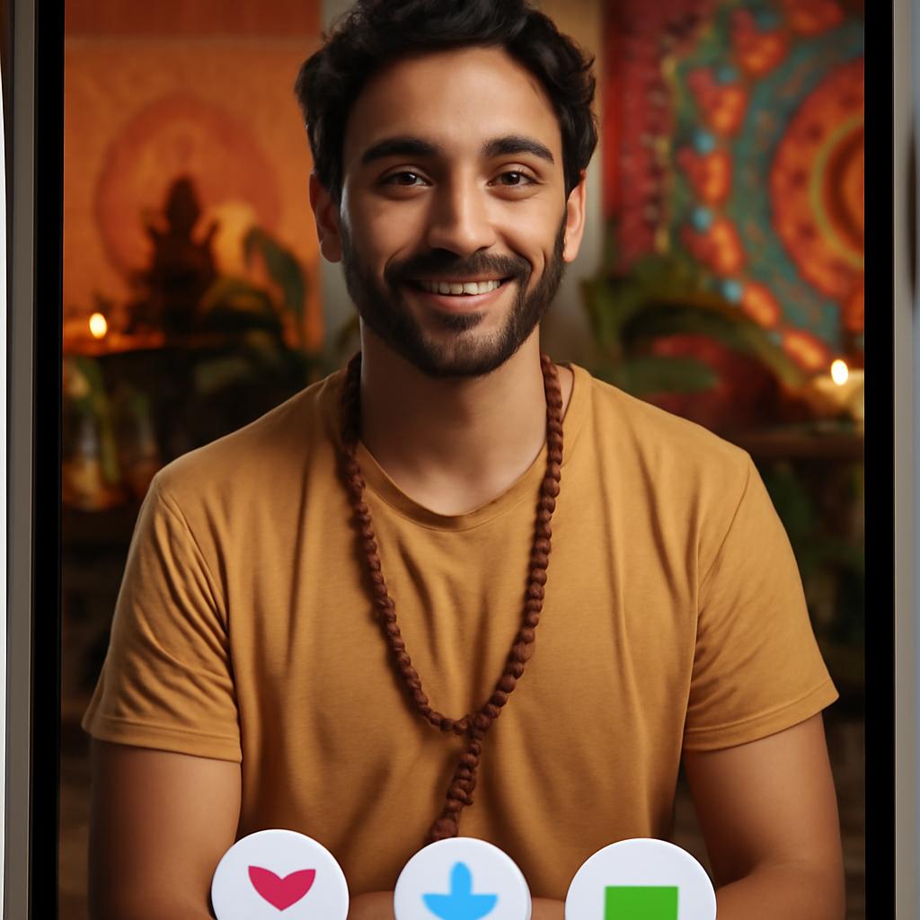 aplicativo amizade para adeptos de espiritualidade livre