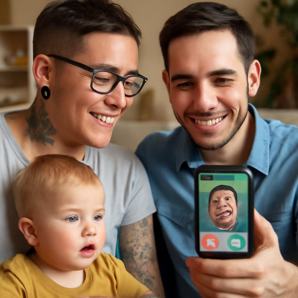 aplicativo para amizade entre pais não binários