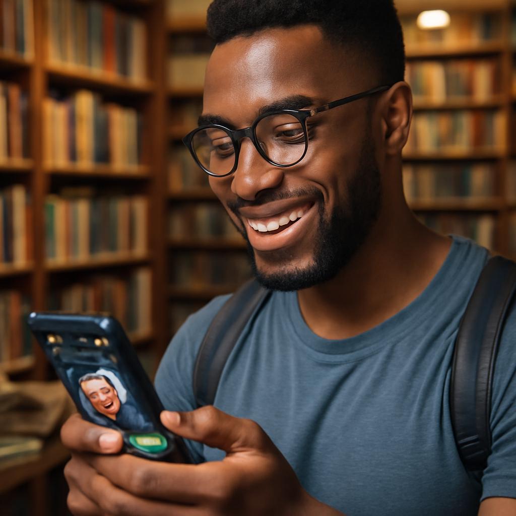 app amizade para fãs de bibliotecas comunitárias