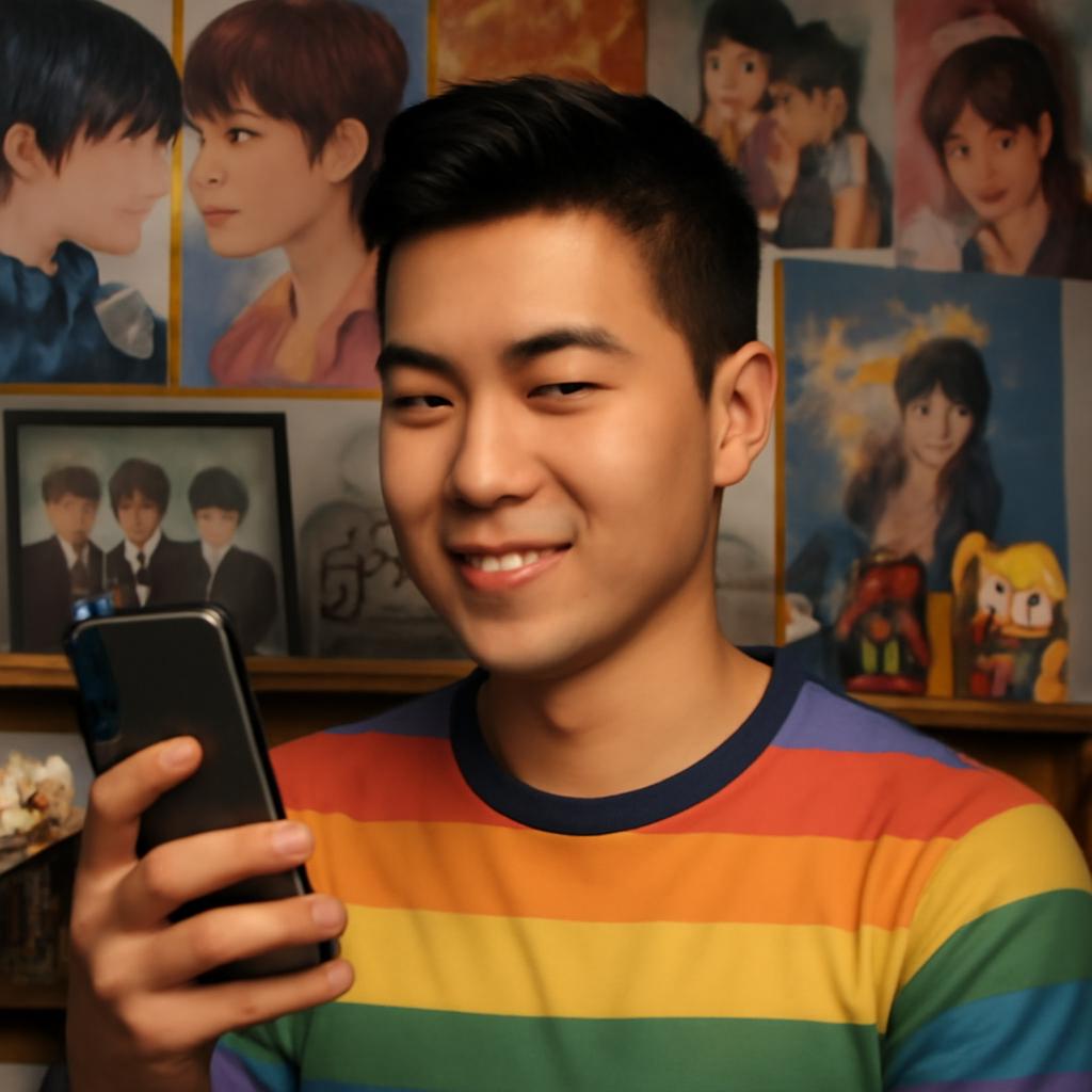 app amizade para fãs de cultura pop asiática
