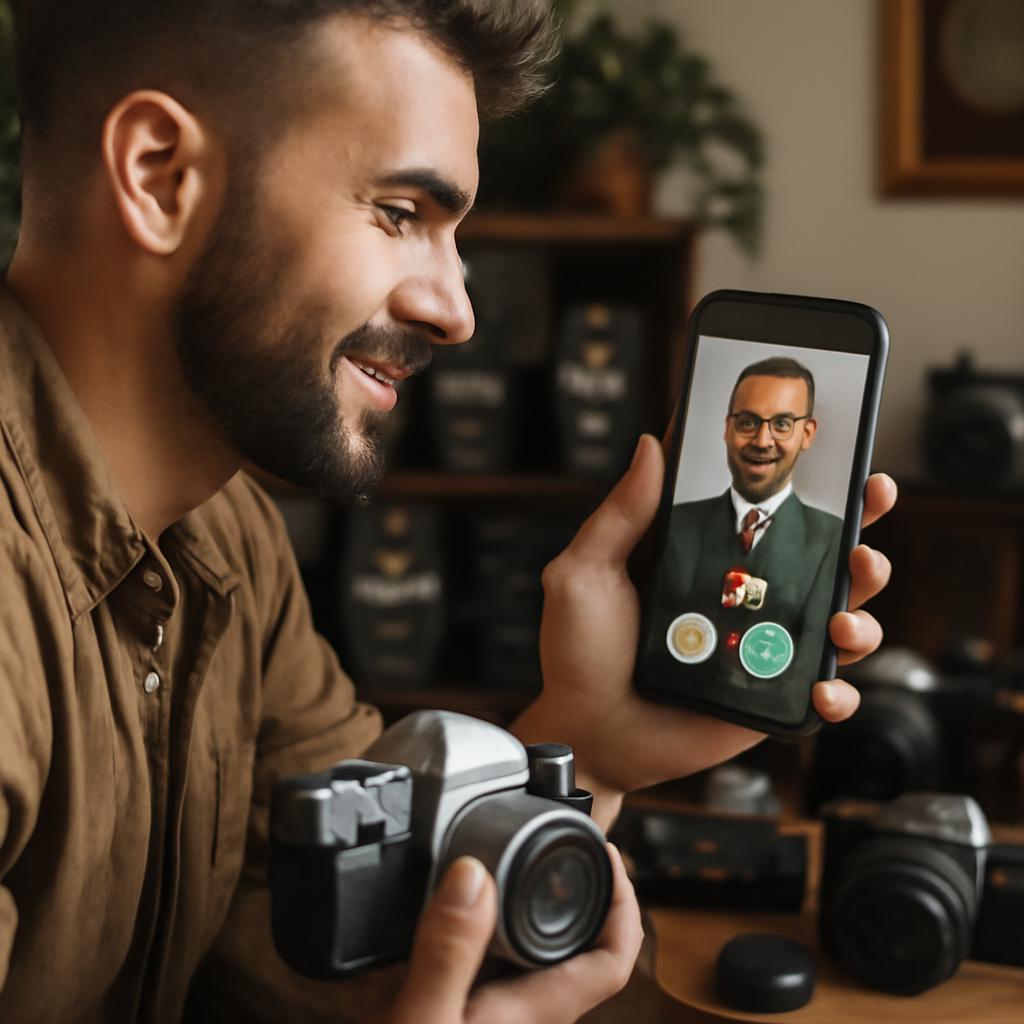 app amizade para fotógrafos analógicos