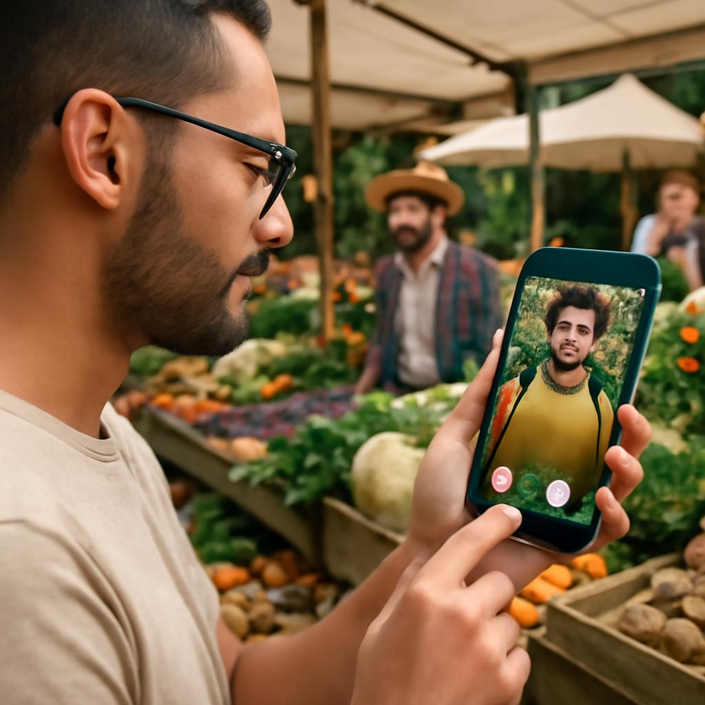 aplicativo amizade para frequentadores de feiras orgânicas