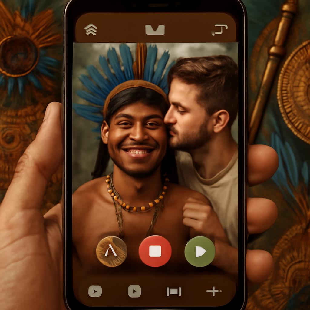 aplicativo amizade para admiradores de cultura indígena brasileira