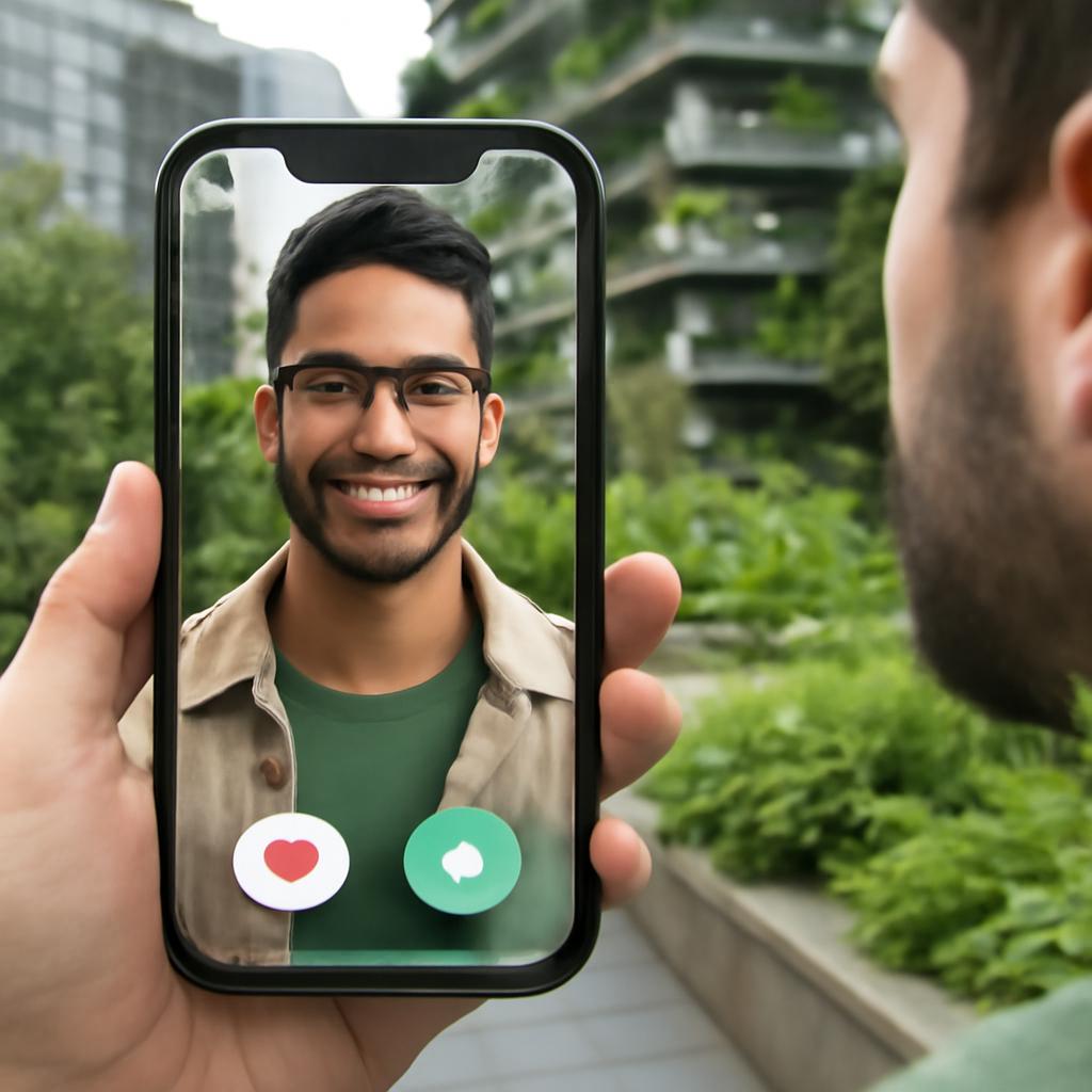 app amizade para entusiastas de arquitetura verde
