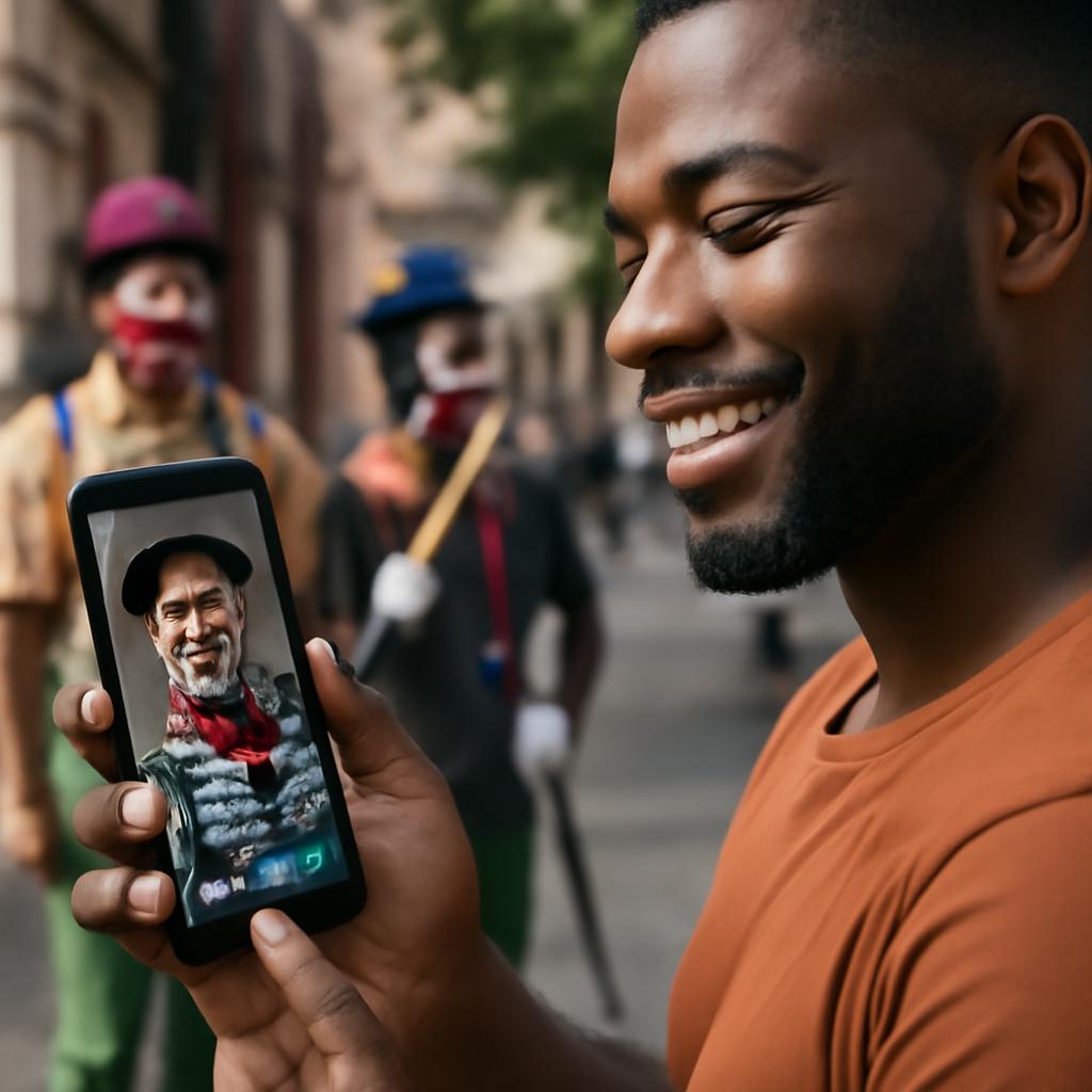 aplicativo amizade para praticantes de teatro de rua