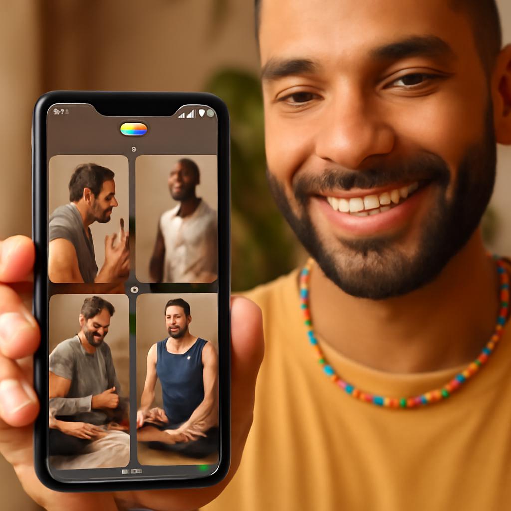 app amizade para praticantes de práticas integrativas
