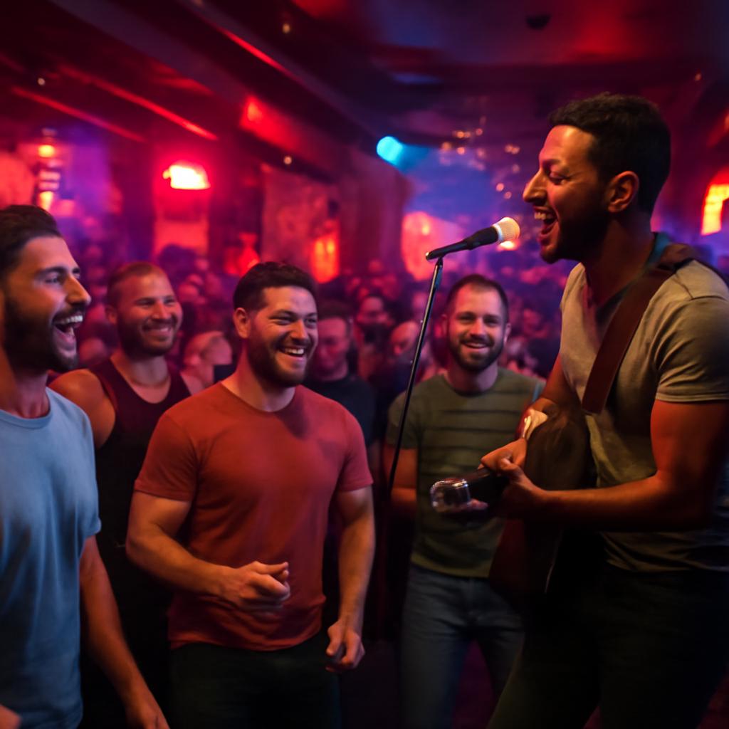 balada com música ao vivo em bares