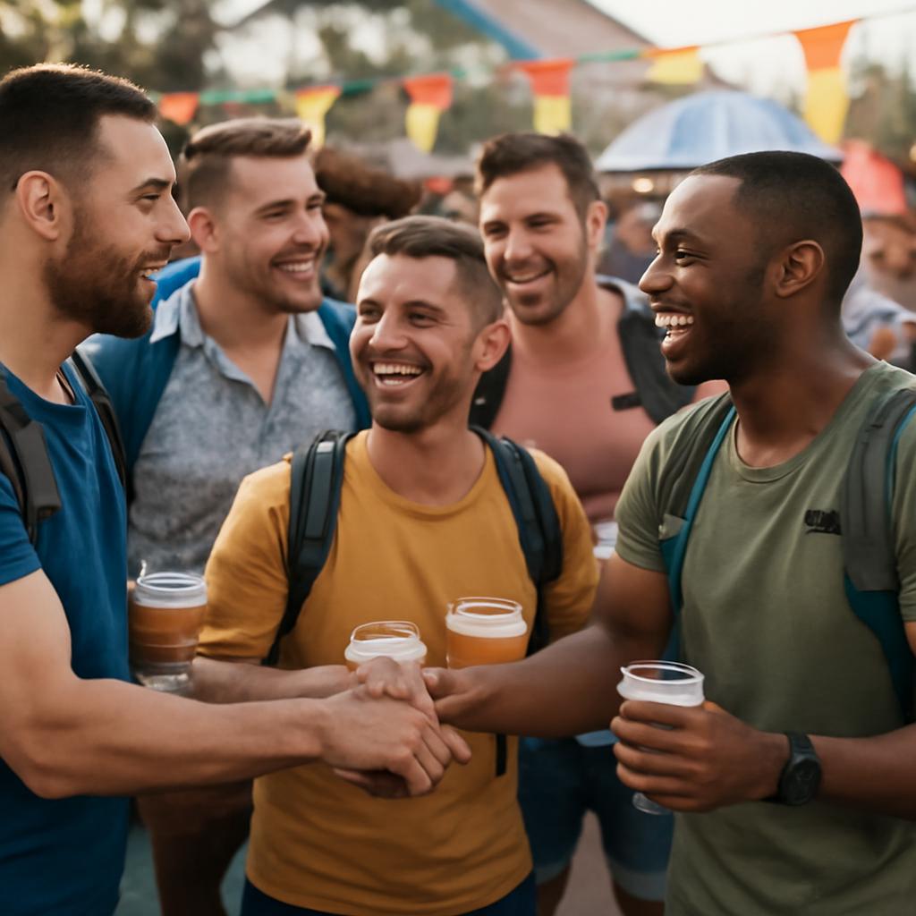 eventos para fazer amigos em viagens