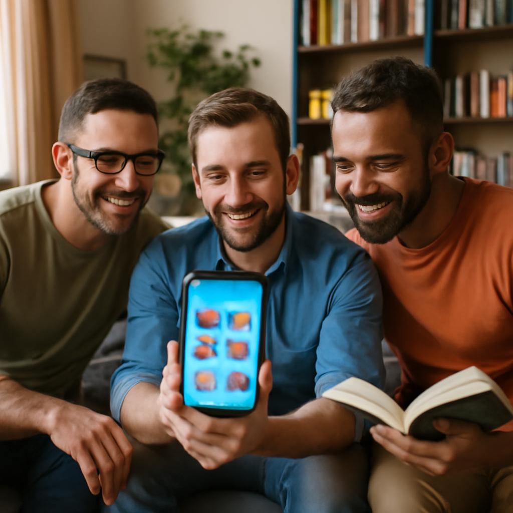 app amizade para criar grupos de leitura