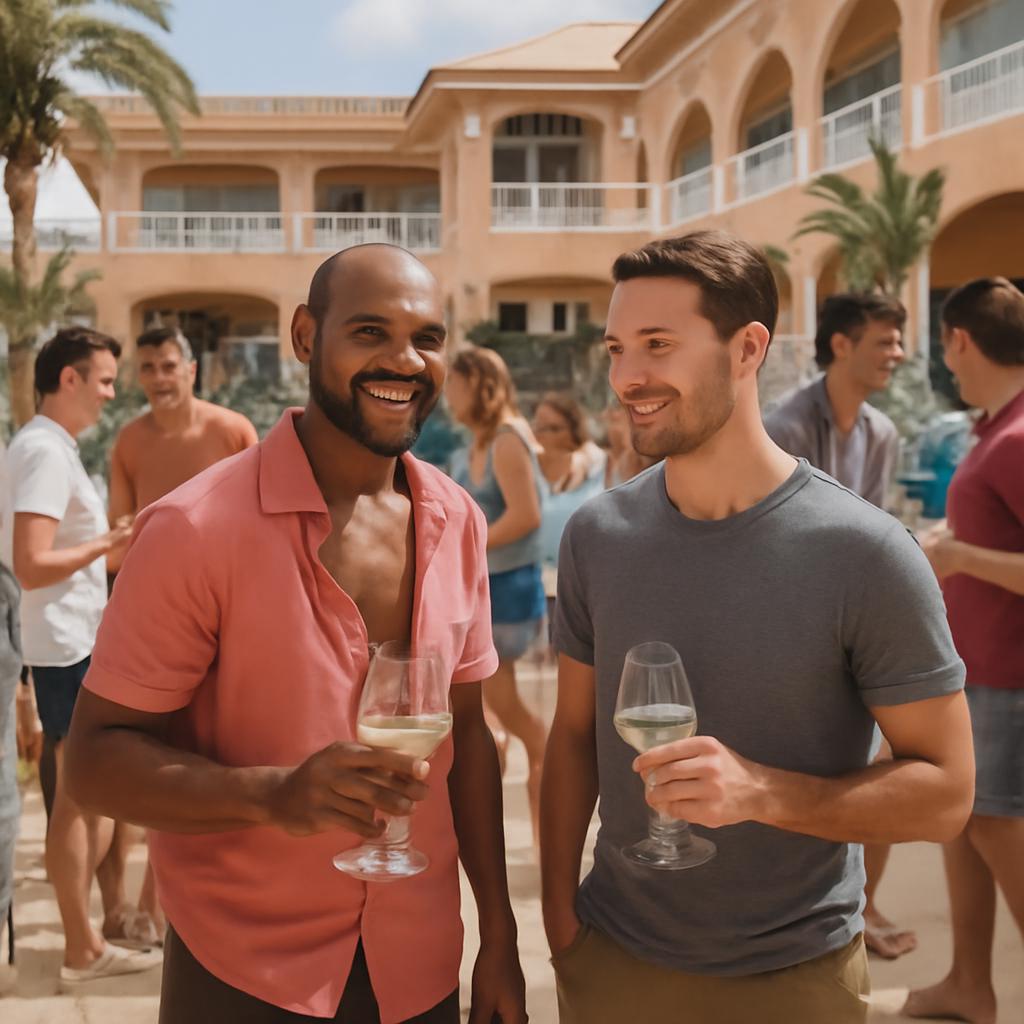 evento para solteiros durante viagens