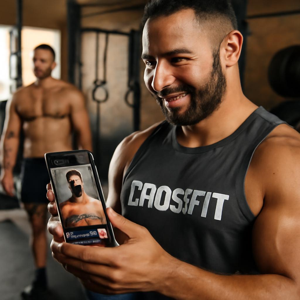 Aplicativo namoro para praticantes de crossfit